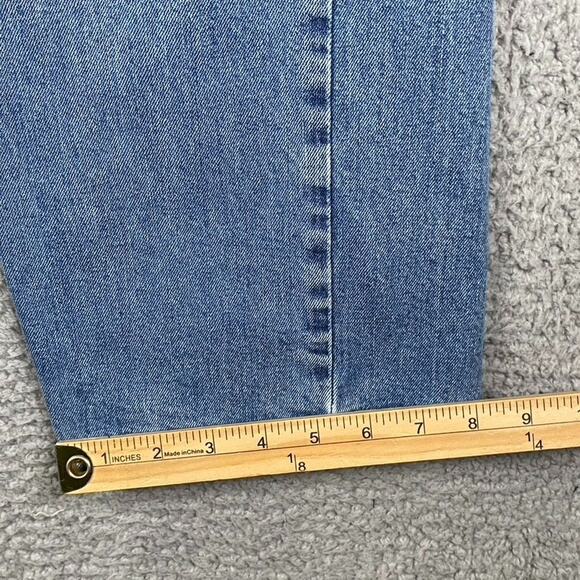 Levi's 505 Regular Straight Fit Jeans Men's 38x30 Medium Wash Denim - Picture 5 of 13